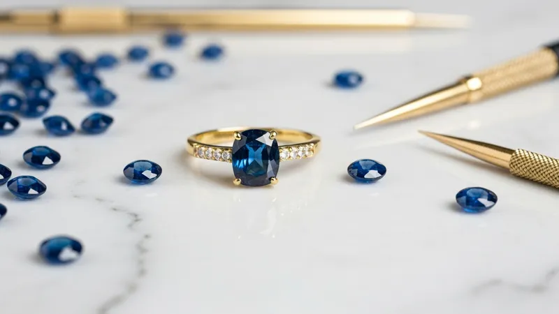 Bague fiançailles saphir or jaune : guide pour bien choisir